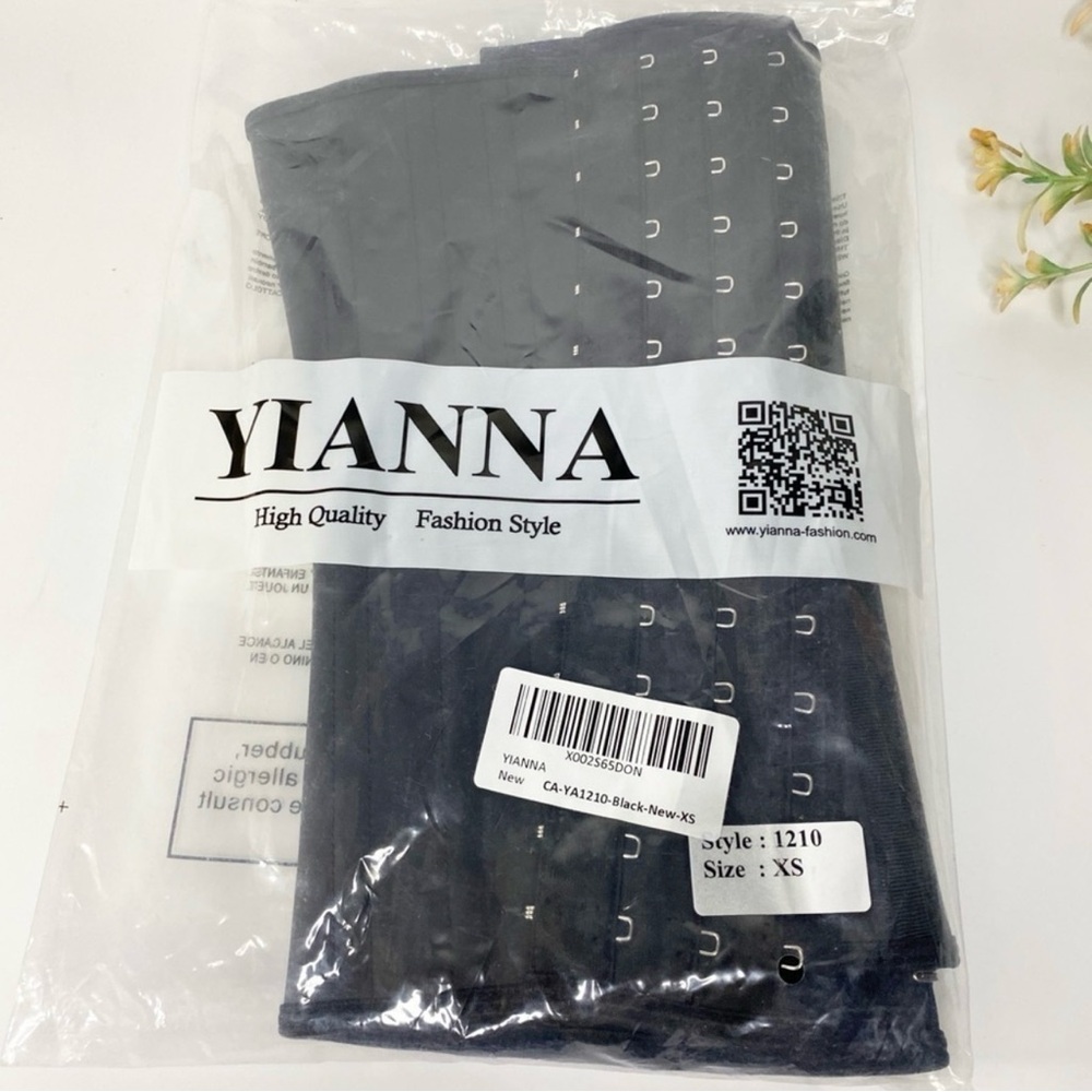 Yianna waist Trainer for Women Latex Underbust Waist Cincher Corset size XS